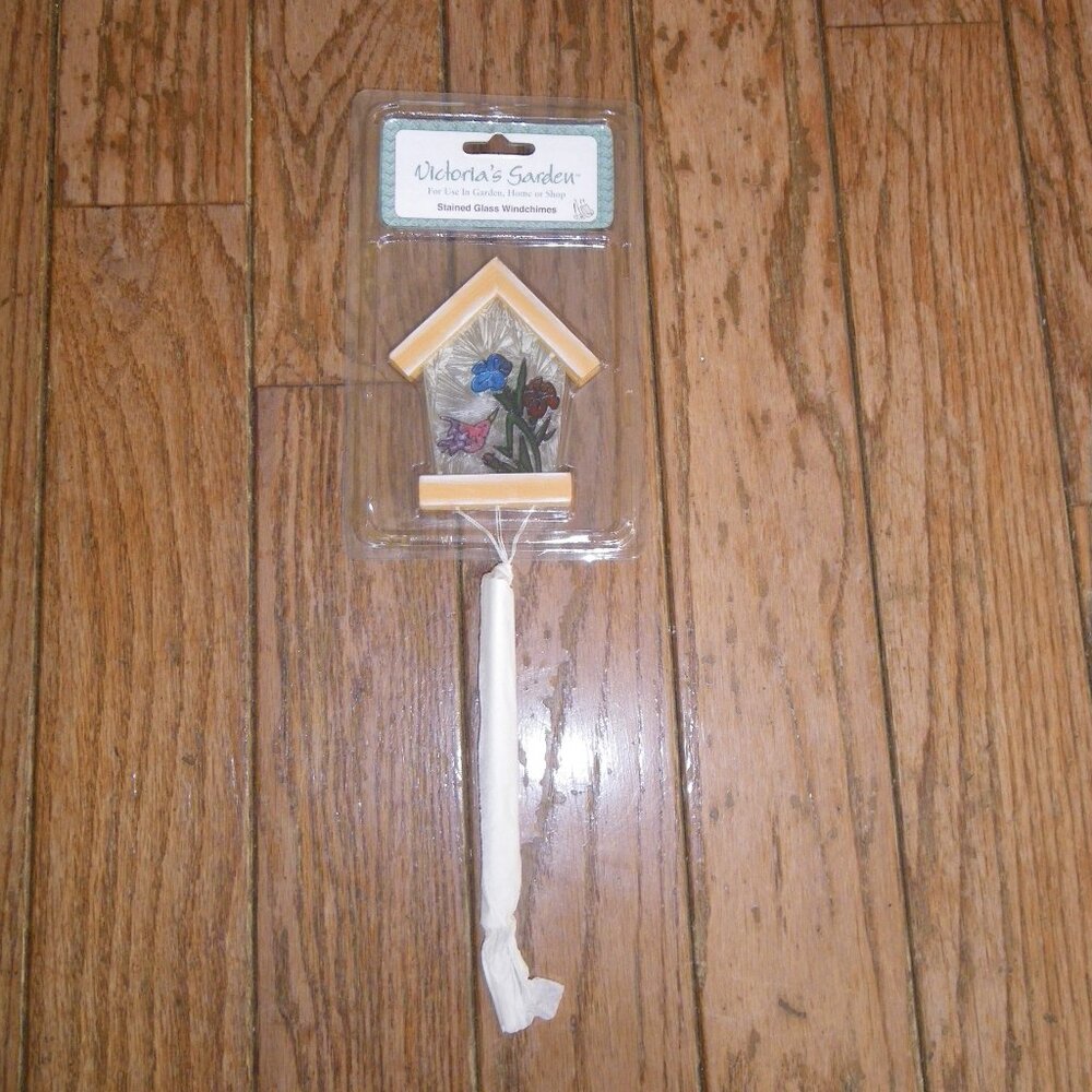 Victoria’s Garden - Stained Glass Windchimes – Garden, Home or Shop Decor